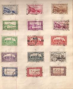 PLANCHE DE TIMBRES D ALGERIE (3)